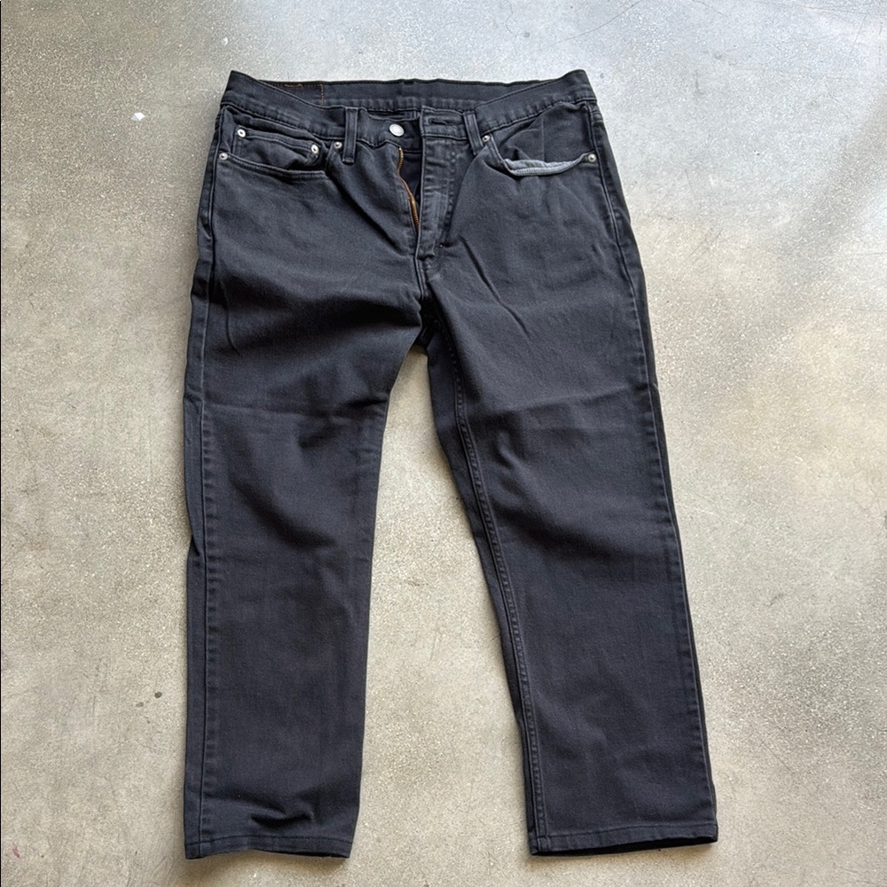 Levi's Black Straight Jeans Classic Style